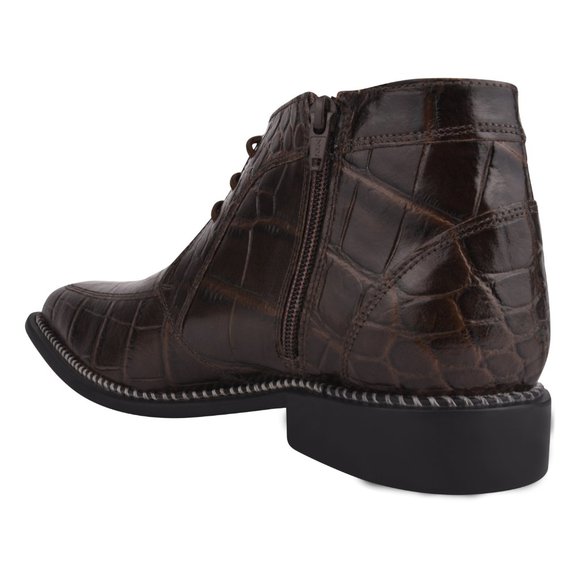 LIBERTYZENO Brown MAN MADE LACE-UP BOOTS main image 4